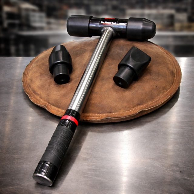 Metal Shaping Mallet Set with Delrin Heads (metal handle)